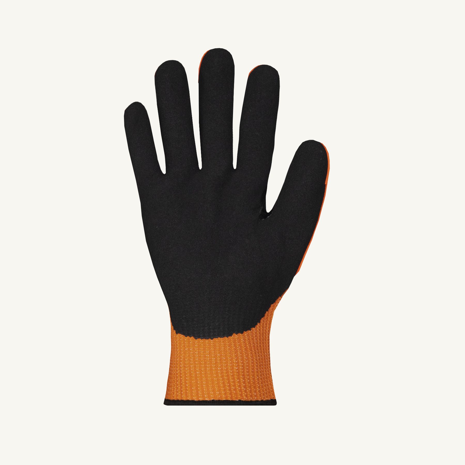 Superior Glove® TenActiv™ STXLPNRVB Micropore Nitrile Coated Hi-Vis A7 Cut Impact Winter Gloves